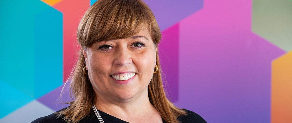 Hrafnhildur Sif Sverrisdóttir forstöðumaður veflausna Advania segir frá ferlinu við að umbylta ráðstefnuforminu.